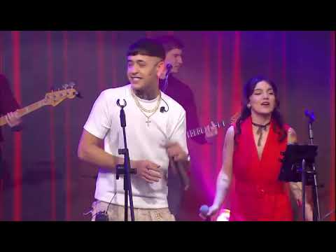 BM Y Angela Navarro "La Morocha"(Luck Ra y BM)🎶 en vivo en Planeta 9🪐#lamorocha  #BM #luckra