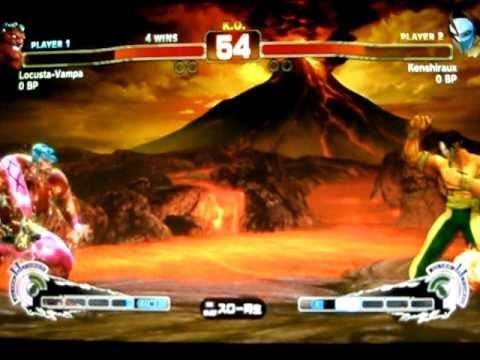 スーパーストリートファイターⅣ:  Locusta-Vampa (Hakan) vs Kenshiraux (Claw)