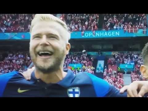 National Anthem of Finland(Maamme) Euro 2020 Denmark vs Finland 12 06 2021