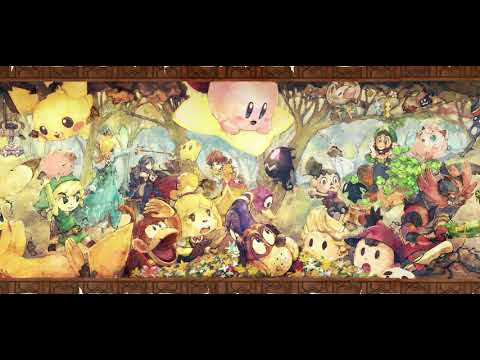 Super Smash Bros Ultimate Classic Mode Mural