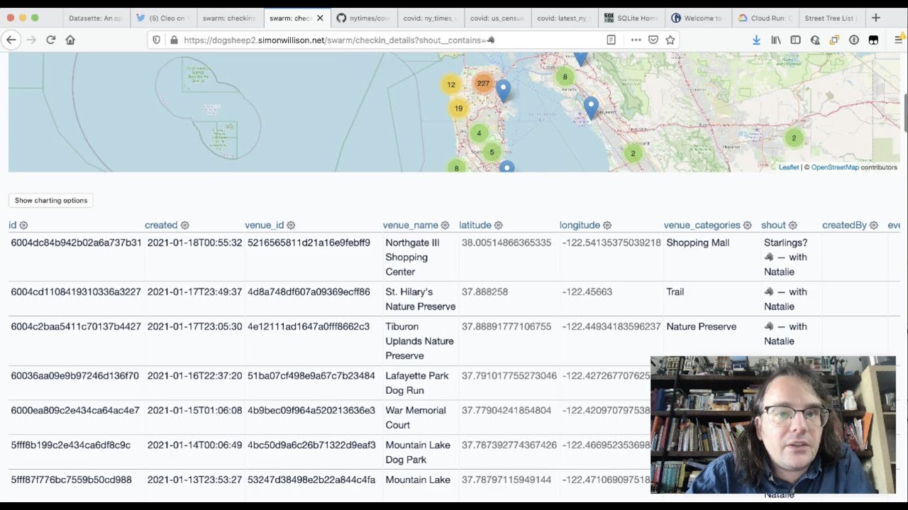 Introduction to Datasette and sqlite-utils