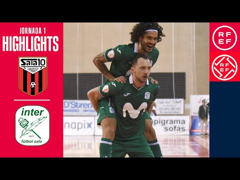 Resumen #PrimeraDivisiónFS | Wanapix Sala 10 Zaragoza 1-4 Movistar Inter | Jornada 1