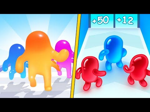 Jelly Clash 3D vs Join Blob Clash 3D - All Level Gameplay Android,ioS NEW BIG APK UPDATE