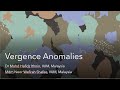 BV and Ocular Motility (AHOV 2323) - Lecture 07; Vergence Anomalies BV and Ocular Motility (AHOV 2323) - Lecture 07; Vergence Anomalies