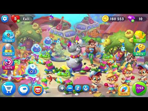Fishdom 7253 Super Hard Level - 18 moves - NO BooSTERS