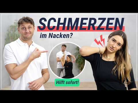 Nackenverspannungen? Mit 5 Minuten täglich den steifen Nacken lösen!