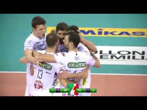 2° set: Azimut Modena - Kioene Padova 1-3