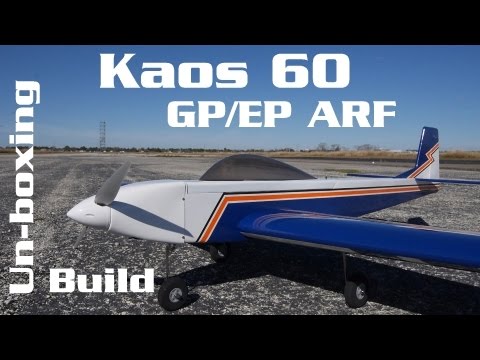 Tower Hobbies Kaos 60 GP/EP ARF Build
