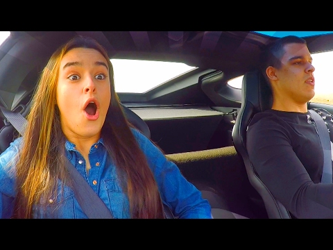 MI HERMANA REACCIONA a MI NUEVO COCHE!! (+485CV) - AlphaSniper97