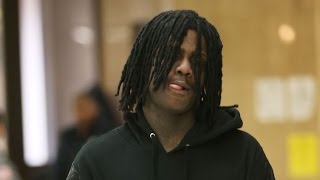 RAW: Chief Keef arrives for DUI hearing