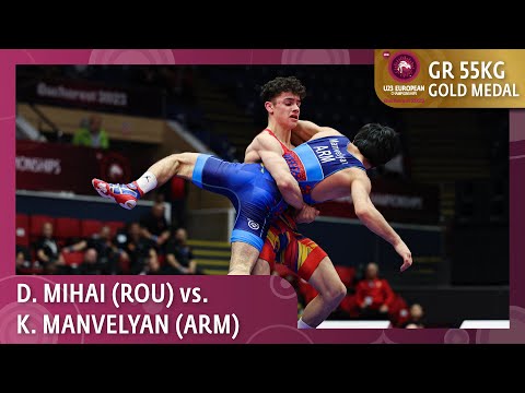 Gold Medal • GR 55Kg • Denis Florin MIHAI (ROU) vs. Karapet MANVELYAN (ARM)