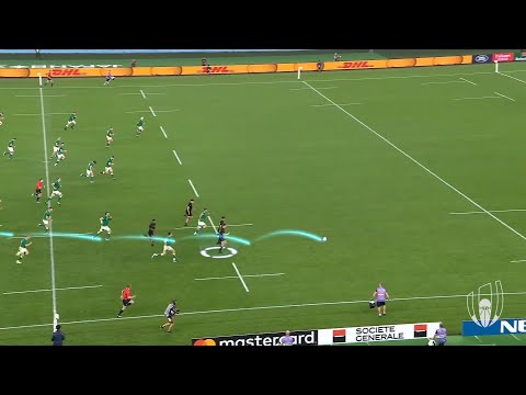 Beauden Barrett scores great try against Ireland