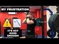 IT'S NOT GOOD ENOUGH - 200KG SQUAT ATTEMPT - VLOG 30