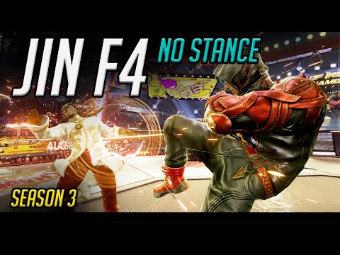 Jin f4 Combo Explained - No Stance Cancel (Tekken 7 season 3)