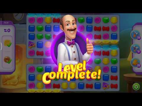 homescapes level 769 - hard