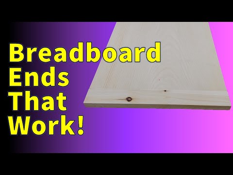 How to Make Breadboard Ends - (THAT WORKS !)