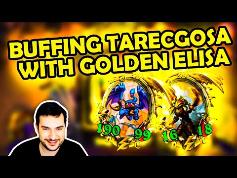 Tarecgosa Growing INSANELY FAST With Eliza | Hearthstone Battlegrounds