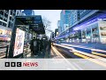 South Korea: Self-driving night buses on streets of Seoul | BBC News