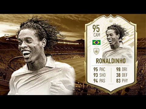 FIFA 20: RONALDINHO 95 PRIME ICON MOMENT PLAYER REVIEW I FIFA 20 ULTIMATE TEAM