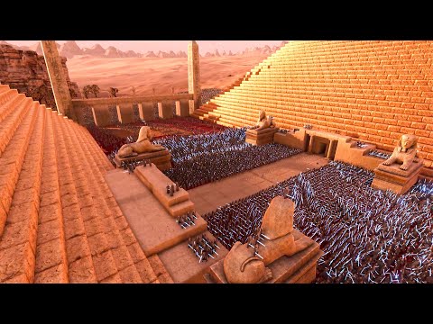 Can Cleopatra's New Laser Knights Save Pyramids from Zombies?? - Ultimate Epic Battle Simulator 2