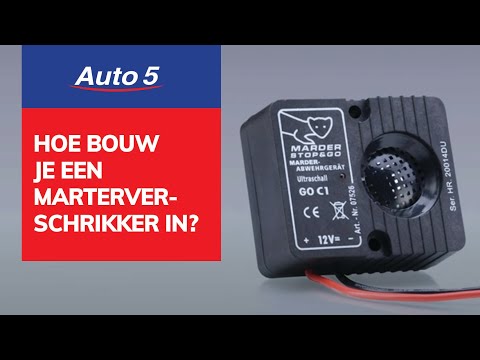 Appareil à haute tension avec ultrasons 12V, anti-rongeurs, STOP&GO - Auto5