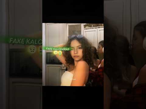 FAKE KALOGERAS 🤢🤮 #kalogerasisters #shorts