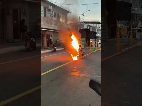 Moradores de Nobol capturaron a 2 delincuentes que intentaron robar a comerciantes en #guayas