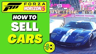 Forza Horizon 5 How to Sell Cars