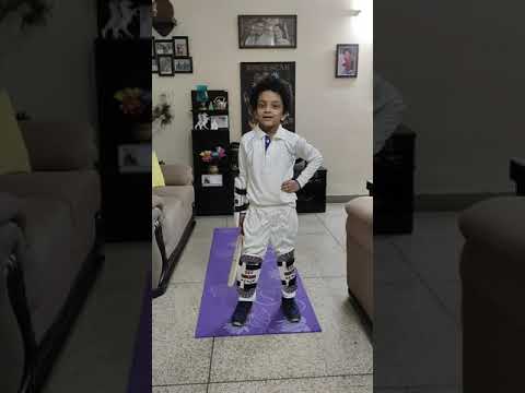 Yashveer as a future Captain of Indian Cricket Team 2035 | School Assignment during Lockdown