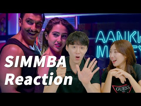 SIMMBA: Aankh Marey Reaction by Korean actors | Ranveer Singh, Sara Ali Khan |