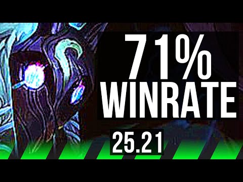 KINDRED vs KHA'ZIX (JGL) | 71% winrate, Legendary, Quadra, 30/3/4, 48k DMG | KR Grandmaster | 25.21