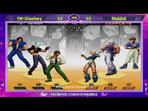 TW-Xiaohey Vs Haidai FT10 KOF 2002 UM - Mais uma batalha sensacional