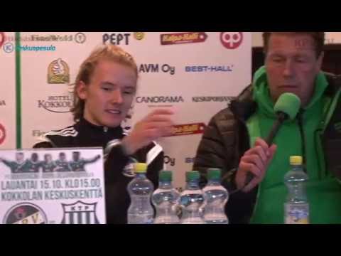 KPV - FC KTP la 15.10.2016 - Lehdistötilaisuus