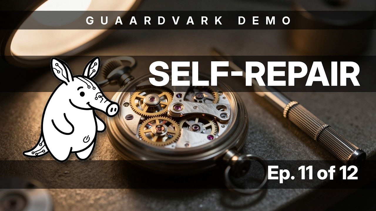 The System That Fixes Itself — Guaardvark Ep 11