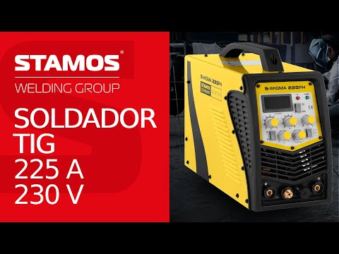 vídeo - Soldador tig - 225 A - 230 V - Pulso - 2/4 Tiempos - SELECTION