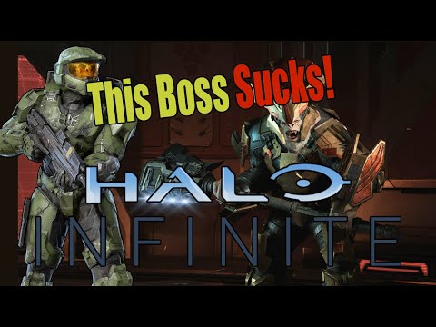 The WORST Boss in the game! Bassus Boss Fight - HALO INFINITE LEGENDARY PLAYTHROUGH (part 5)