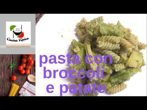 pasta  broccoli patate #cucinatipica