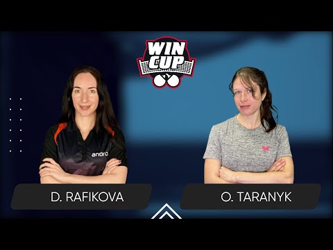10:15 Diana Rafikova  - Olena Taranyk  02.12.2024 WINCUP  Professional. TABLE 2
