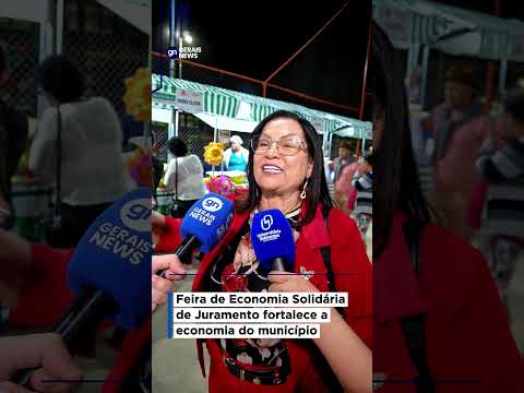 Feira da Economia Solidária impulsiona o desenvolvimento econômico de Juramento.