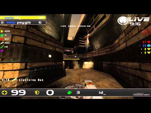 id_ vs psygib - Quakecon 2014 Group G Round 3 (Quake Live VOD)