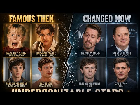 They Were ICONS… But Nobody Recognizes Them Today 😢✨ | 30 Actors Completely Transformed.