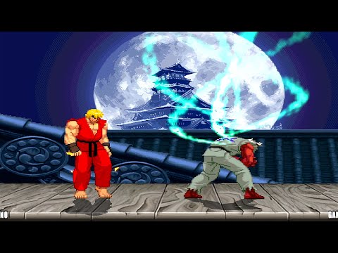 SHIN AKUMA VS SHIN KEN! THE MOST EXCITING FIGHT EVER!