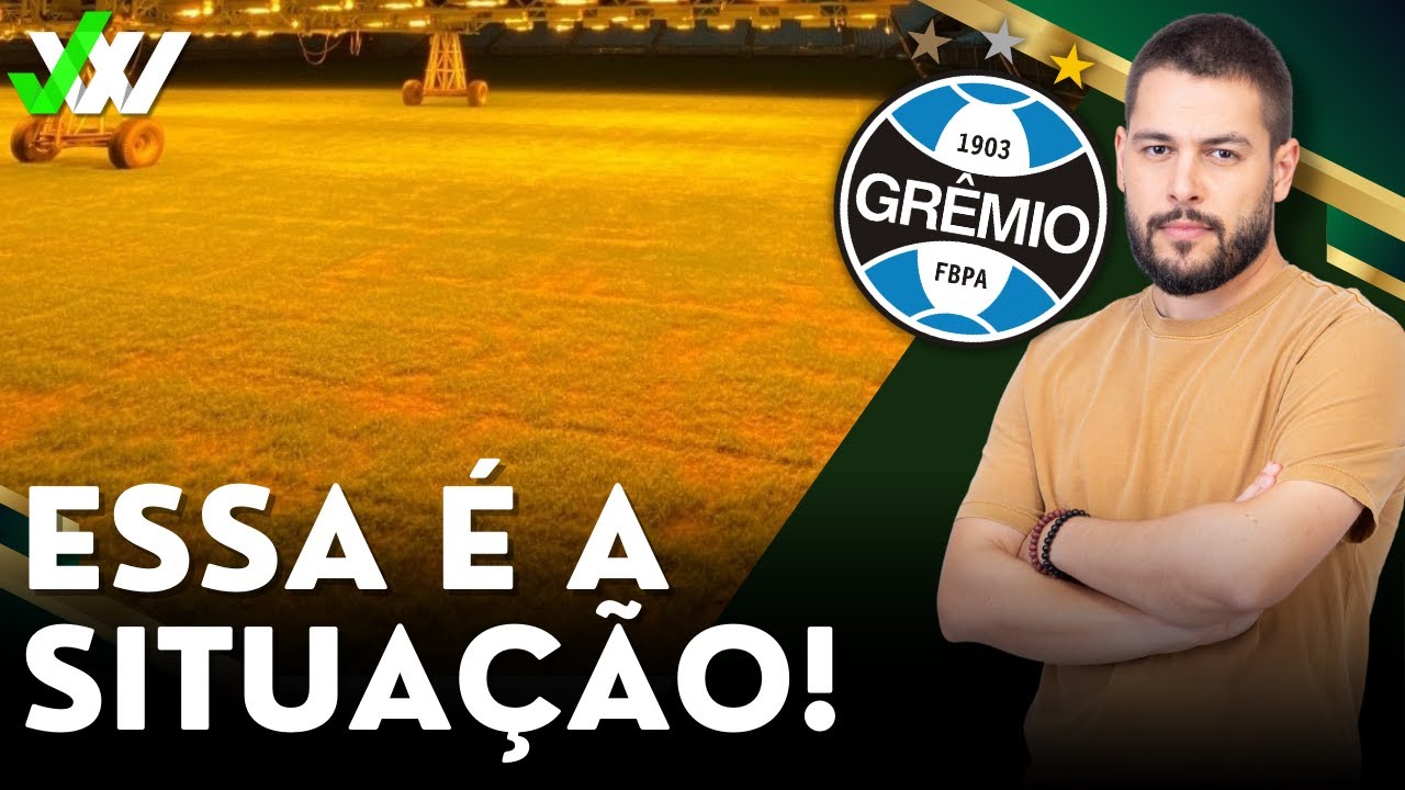 UMA VISITA À ARENA DO GRÊMIO. COMO ESTÁ O GRAMADO, VESTIÁRIO, LUZES