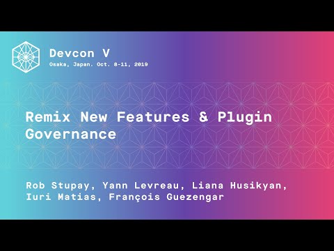 Remix New Features and Plug-in Governance preview
