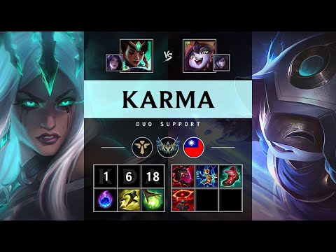 Karma Support vs Lulu - TW Challenger Patch 25.20