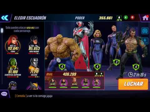 4F Ultron Vs Asgards - MSF - Alliance War