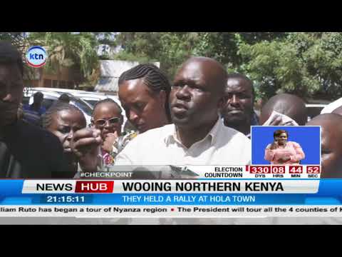 Kalonzo, Wamalwa and Muturi Take Opposition Campaign to Tana River After Garissa Chaos