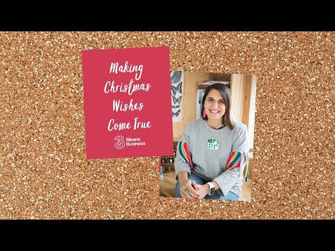 Making Christmas Wishes Come True With Three Means Business: Silvina's Dream