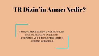 ULAKBİM (TR Dizin) Tanıtım