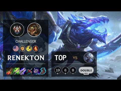 Renekton Top vs Volibear - NA Challenger Patch 10.13